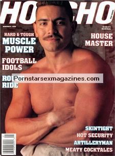 Honcho Gay Magazine January 1990 - Rex Chandler - Brad Mitchell - Ray Victory